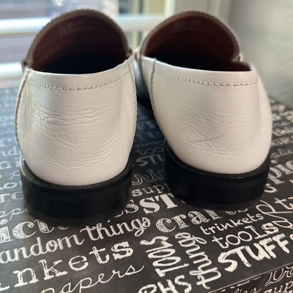 Coach Putnam loafer in white leather size 5.5 - Picture 4 of 8